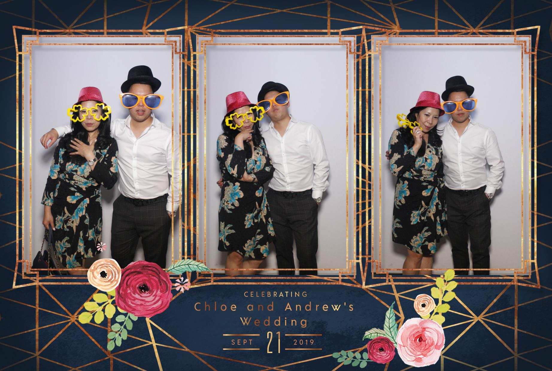 Chloe and Andrew's Wedding | View more photos from the event at gallery.myphotoboothexperience.co.uk/u/MyPhotoBoothExperienceLtd/Chloe-and-Andrews-Wedding